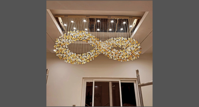 Contemporary Bespoke Chandelier